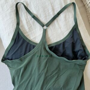 Outdoor Voices Exercise Dress in Evergreen, size XS